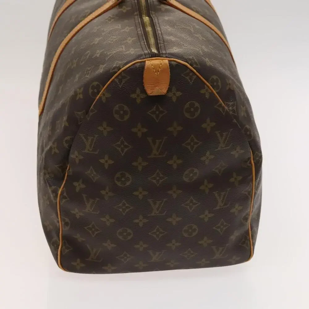 LOUIS VUITTON Monogram Keepall 55 Boston Bag M41424